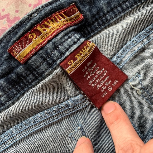 Vintage 2BWU super skinny low rise jegging size small (size 0) - Picture 3 of 6